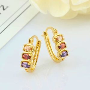 18k gold plated earrings